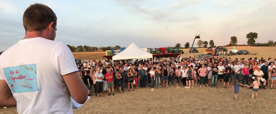 Fête de l'agriculture à Mont-et-Marré le samedi 14 septembre 2019 en présence de Nadia SOLLOGOUB