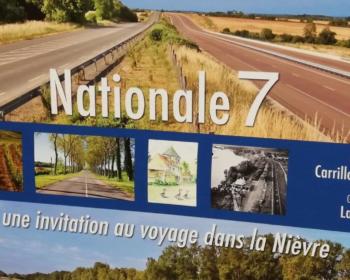 couverture du livre "nationale" une invitation au voyage dans la Nièvre