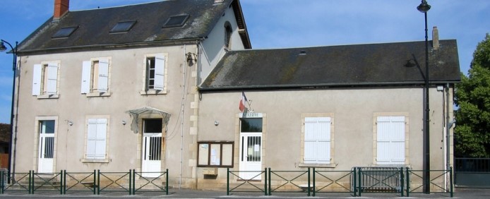 Façade de la mairie de Sougy-sur-Loire
