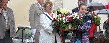 Nadia SOLLOGOUB lors de la cérémonie commémorative du 8 mai 2019 à Neuvy-sur-Loire